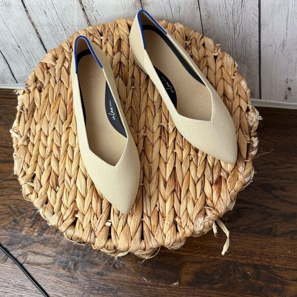 Rothy’s The High Point in Sand Stone Size 7.5 NWOT - Picture 2 of 11